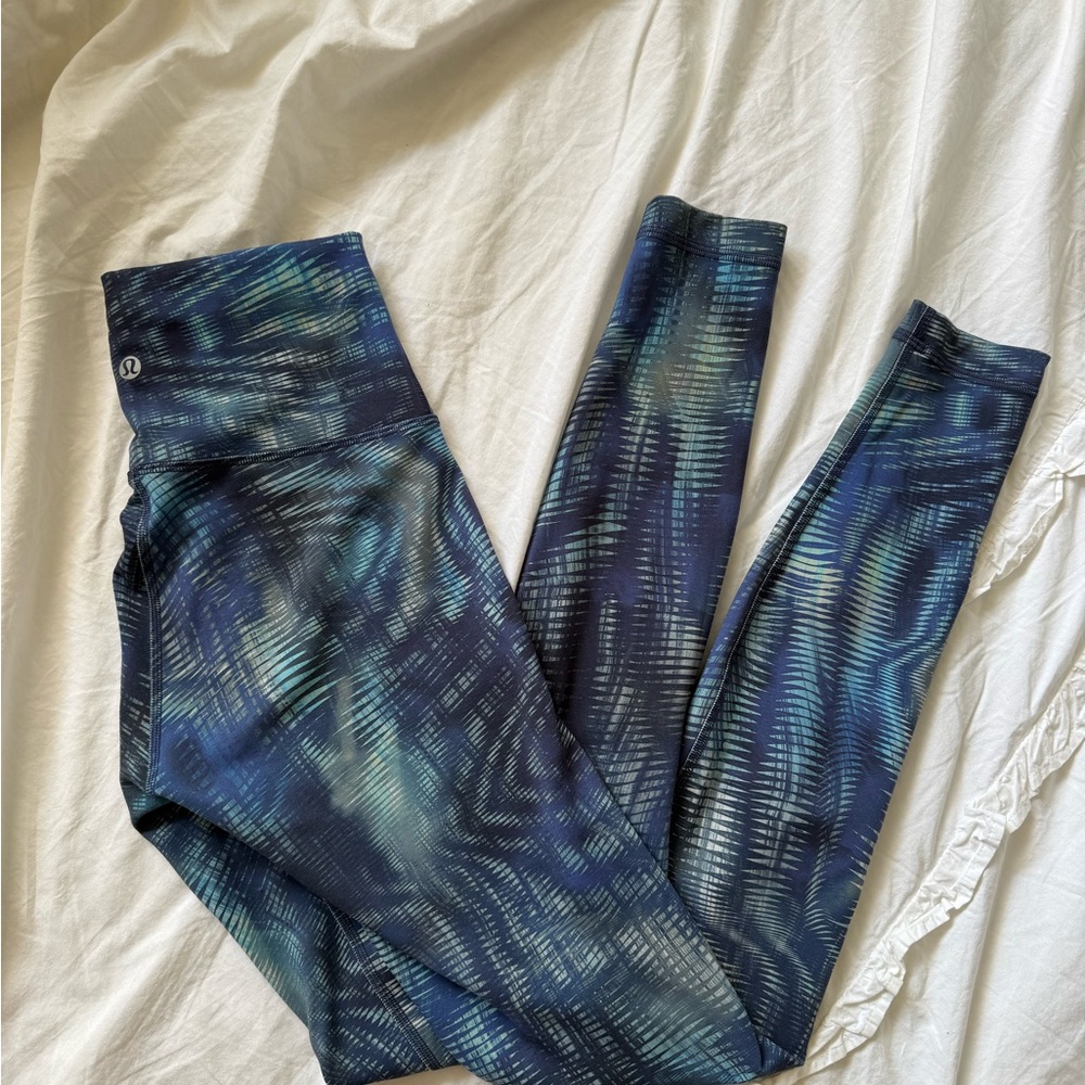 Lululemon Athletica Blue leggings - Picture 5 of 11
